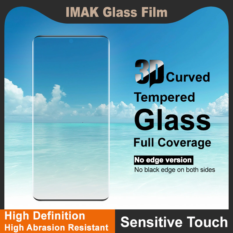 Chính Hãng Imak Realme GT7 Pro Racing 5G Kính Cường Lực Trong Suốt 3D Cong Full Cover Phim Bảo Vệ Mà