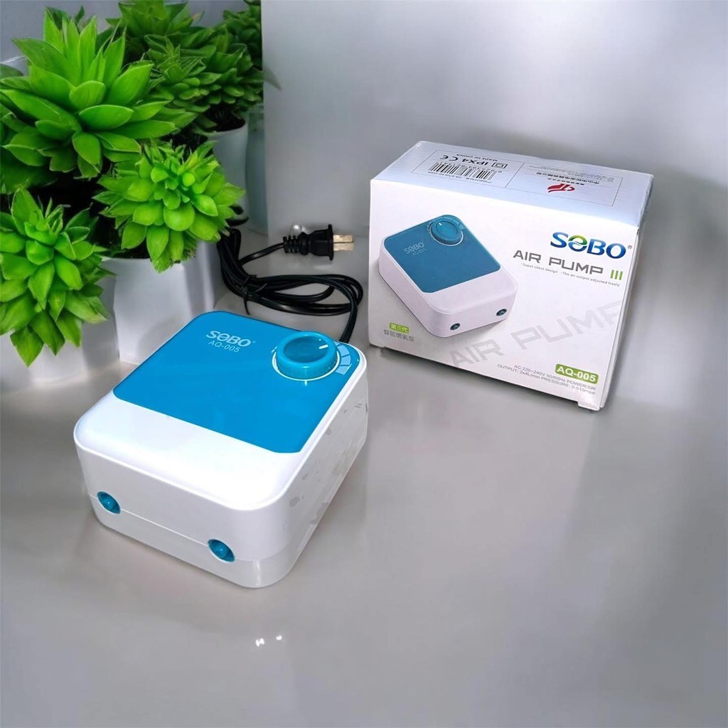 Máy Sủi Oxi Sobo AQ-003 AQ-004 AQ-005 - Máy Tạo Oxy Cho Hồ Cá
