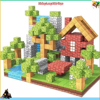 Set 100 Khối Nam Châm MineCraft – Bộ Lắp Ráp Sáng Tạo