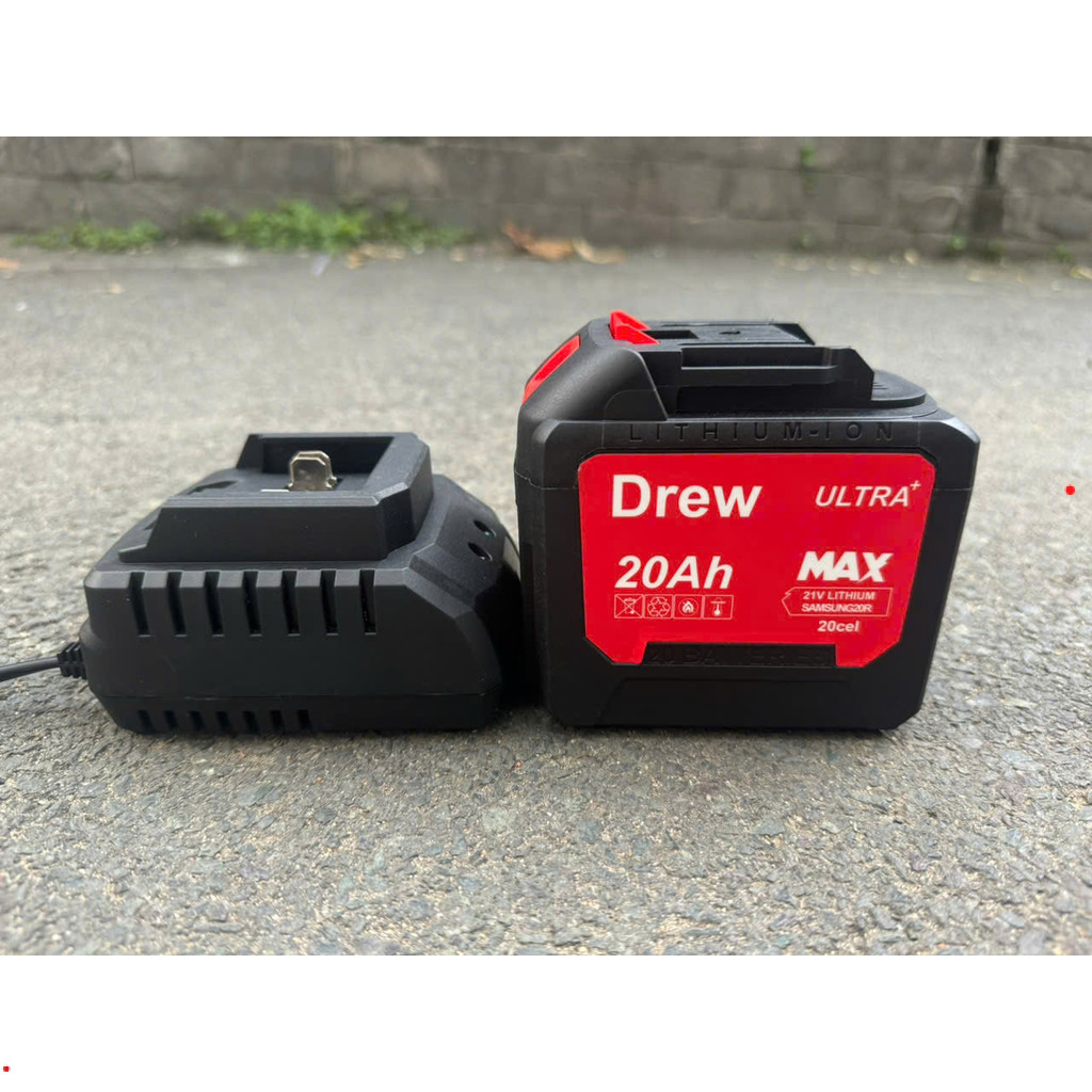 {HOẢ TỐC} Pin 20 Cell  DREW  Plus Mạch 8 Mosfet, Chống Ngắt Tải, Vỏ Nhựa Abs Chống Sốc Dùng -