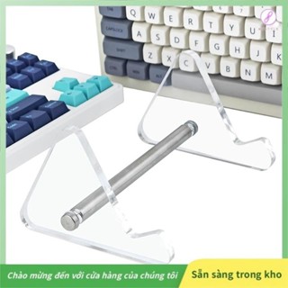 [Gaozuo-shop] Chân đế bàn phím Acrylic trong suốt 1 tầng, Chân đế trưng bày bàn phím cơ