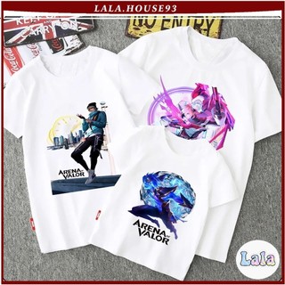 ÁO THUN tướng liên quân mobile garena arena of valor UNISEX PHÔNG TRẮNG TAY NGẮN NAM NỮ SIZE TRẺ EM BÉ TRAI GÁI
