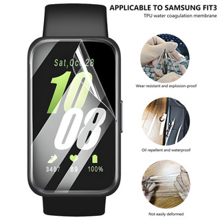 Phim hydrogel mềm tương thích cho samsung galaxy fit 3 chống trầy xước đồng hồ thông minh bảo vệ màn hình cho galaxy fit3 phim bảo vệ không phải kính