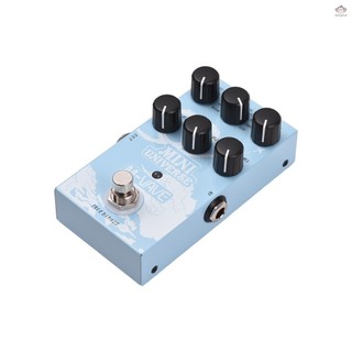 M-vave cho hiệu ứng - MINI-UNIVERSE guitar Selection Digital Reverberation Modeling 9 -Mode reverb Pedal với Effector Effect Bass