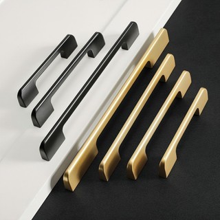 Tay nắm tủ gỗ, tay nắm cửa đen -Arredamento