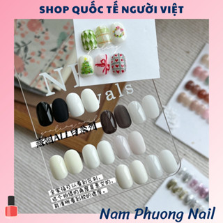 Sơn Móng Tay Tông Trắng Đen, Màu nước gạo lẻ màu chai 12ml