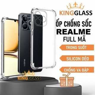Ốp Chống sốc cho Realme C67 C65 C60 C51 C53 C55 C35 C33 C30s C30 C11 C12 C15 C17 C20 C21y C3 C3i 5 5s 6 pro 7 8 7i 3