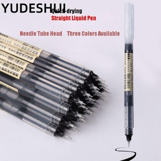 YUDESHUI Gel YudhUI Kỳ thi 0,5mm Bút bi ống kim nguyên kim dung tích cao