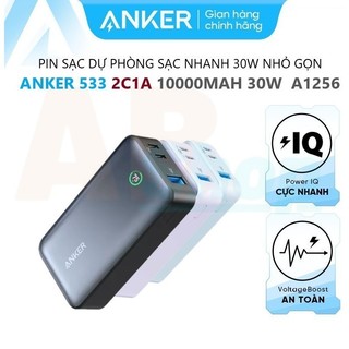 Pin sạc dự phòng anker 533 powercore 30w - anker a1256 - sạc nhanh pd 30w siêu nhỏ gọn