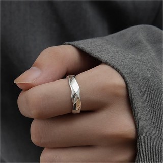Nhẫn Đơn Giản Có Thể Điều Chỉnh Cặp Đôi Nhẫn Bé Trai Bạn Gái Người Bạn Sinh Nhật Nhẫn Quà Tặng Lãng Mạn Thời Trang Phụ Kiện Ảnh Đạo Cụ