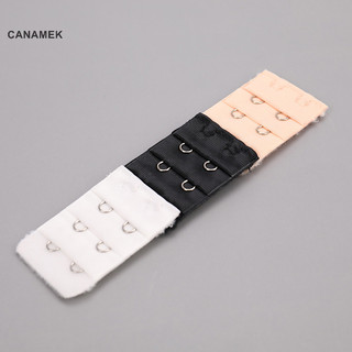 Canamek Khóa Áo Ngực Mở Rộng Khóa Linh Hoạt Dây Đeo Nối Dài 2 / 3 / 4 Móc Đen Trắng Khỏa Thân Mới
