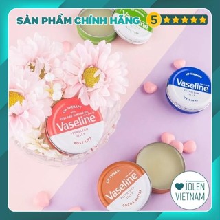 Sáp dưỡng Vaseline Therapy 20g hộp thiếc/ Dưỡng Môi Vaseline Lip Therapy/ Son Dưỡng Môi Vaseline Lip