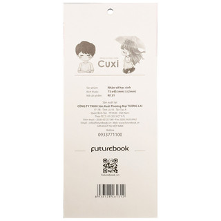 Nhãn Vở Học Sinh Cuxi - futurebook N131 (15 Nhãn)