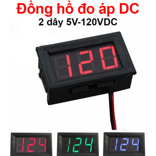 Đồng hồ đo áp dc 2 dây 5v-120vdc