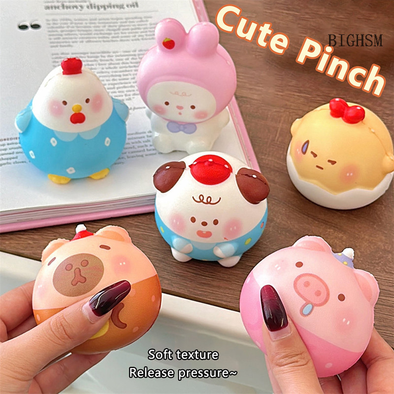 Bighsm Dễ Thương Capybara Bóp Đồ Chơi Hoạt Hình Thỏ Lợn Thần Tài Đồ Chơi Squishy Pinch Nhào Đồ Chơi Giảm Căng Thẳng Đồ Chơi Kid Đảng Ủng Hộ SKK
