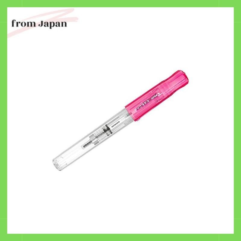 PILOT Fountain pen Kakuno Limited, transparent pink EF (extra fine)