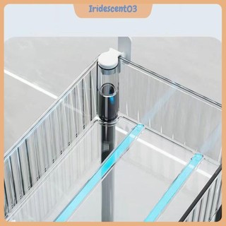 Iridescent03 Kệ phòng tắm Mỹ phẩm Giá lưu trữ trong suốt Nhiều lớp Sắp xếp