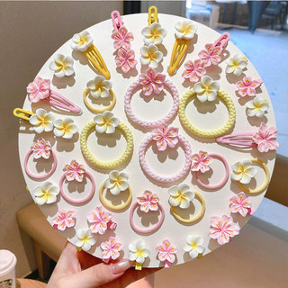 Thời trang hàn quốc dễ thương hoa anh đào plumeria kẹp tóc nữ phụ kiện tóc
