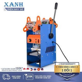 Máy dập nắp cốc pytl01, dán miệng cốc nhựa tốc độ dập: 5-10 cốc/phút