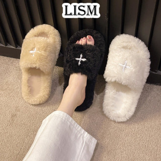 LISM Dép Lê Thời Trang Đơn Giản Cho Nữ dép bánh mì Kiểu dáng độc đáo Phóng khoáng Cổ điển Phong cách FMR23A0R45 20Z240516