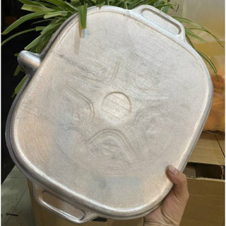 Vỉ gang nướng vuông chống dính 30x35cm