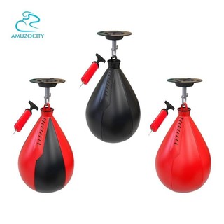 Amuzocity Boxing Speed Pear Ball Set Boxing Reaction Ball Heavy Duty Hand Eye Phối hợp