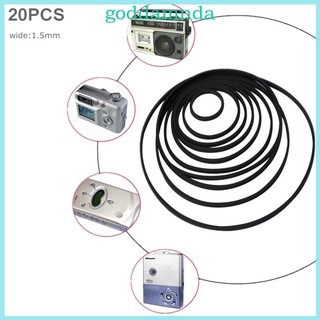 Godd 40-65 75-100 110-145mm Đa Năng 1 5mm Chiều Rộng Vuông Dây Cao Su Mix Cassette Băng Đai Ròng Rọc Lái Xe Đai Ghi Âm