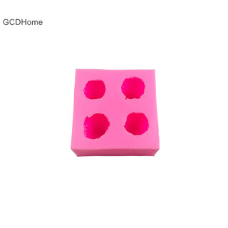 Gcdhome 3D Mini Dâu Silicone Fondant Khuôn Quả Sôcôla Fondant Kẹo Khuôn HOT
