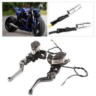 Titishop12 Brake Pump Rustproof High Strength Hand Lever Black Universal CNC Aluminum Alloy for Motorcycle Accessories