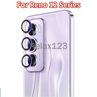 Ống Kính Điện Thoại Cho OPPO Reno 12 5G OPPO Reno 12 Pro 5G Reno12 5G Reno12Pro 2024 Phía Sau Bảo Vệ Ống Kính Máy Ảnh Vòng Kính Cường Lực Vỏ Kim Loại