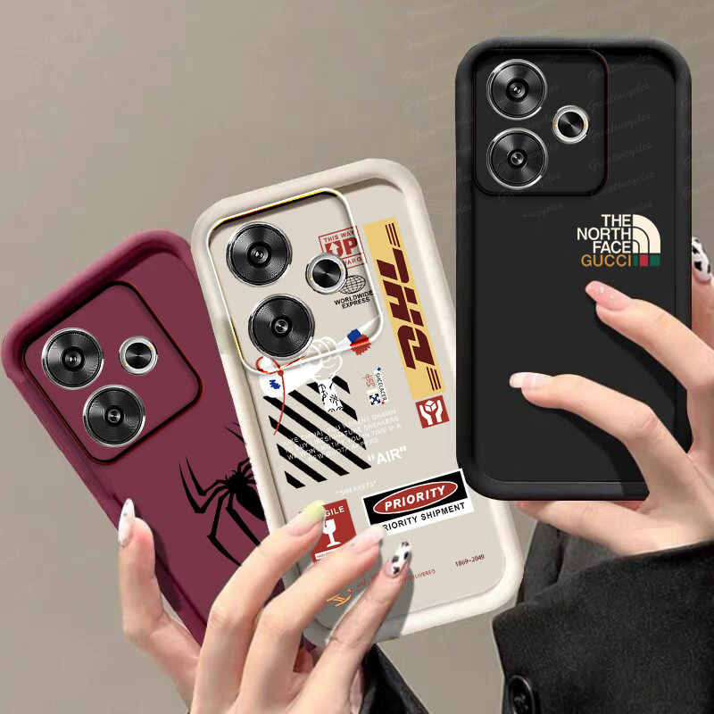 Ốp điện thoại Thời Trang Cho Redmi Turbo 3 / POCO F6 Ốp điện thoại Hoạt Hình Họa Tiết Anime Mềm TPU