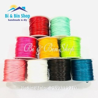 Dây sáp cuộn 1,2mm làm vòng đeo tay, làm trang sức thủ công