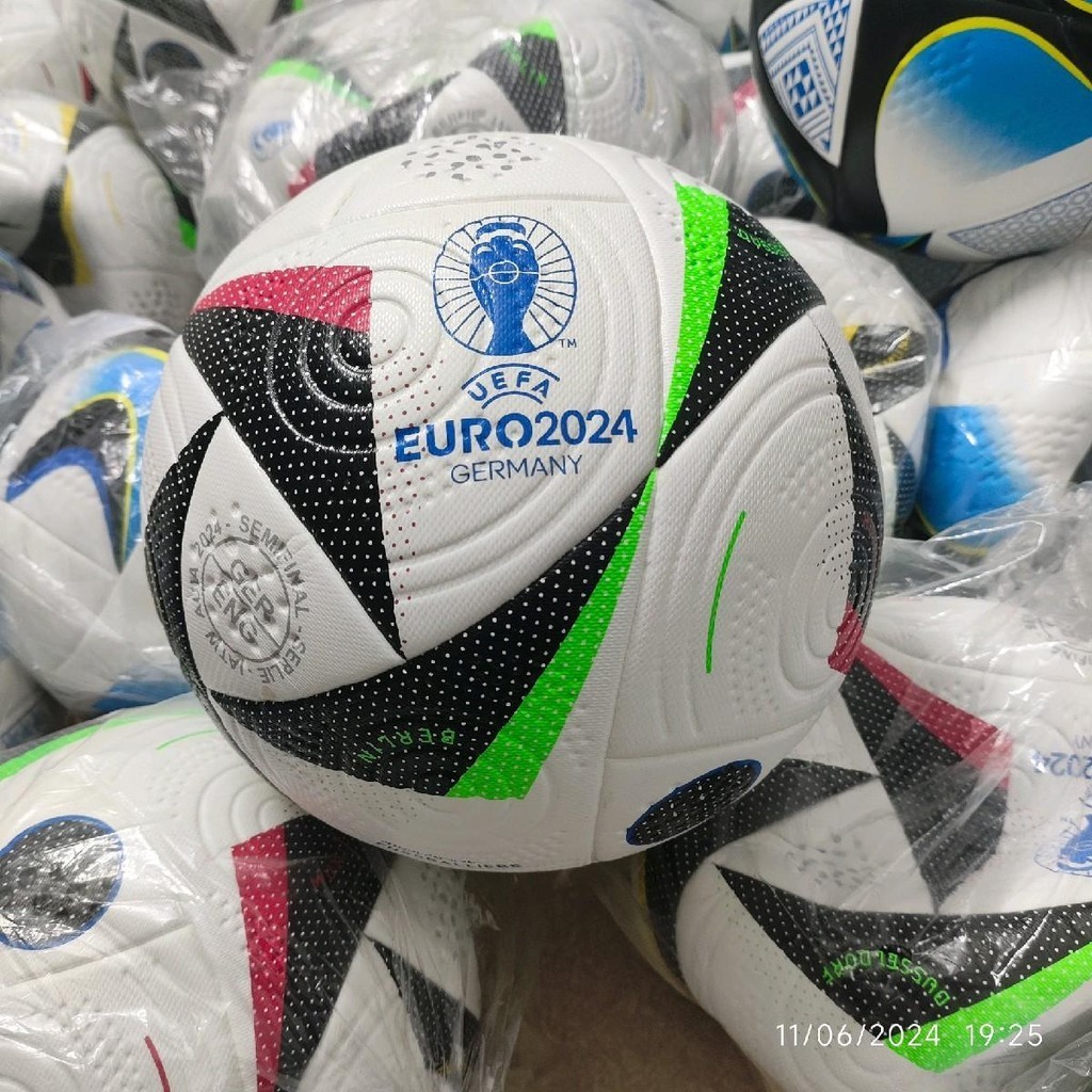 Bóng Đá Euro 2024 Bóng Đúc Số 5 ( Bơm Sẵn Tặng Kim Lưới )