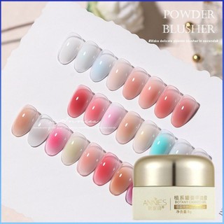 ⚡⚡COD ANNIES Patting Nail Polish Gel Độ bão hòa cao Sơn không cần rửa Màu chuyển sắc Phấn má hồng Vỗ tay Uv Led Phototherapy Keo Dán móng nghệ thuật cho cửa hàng làm móng Màu gradient Halo Nhuộm màu Sơn keo