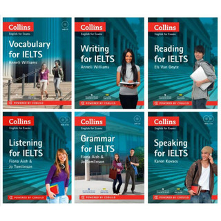 Collins English For IELTS Reading, Writing, Listening, Speaking, Vocabulary, Grammar