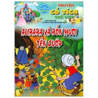 Sách - alibaba và bốn mưới tên cướp - truyện cổ tích thế giới