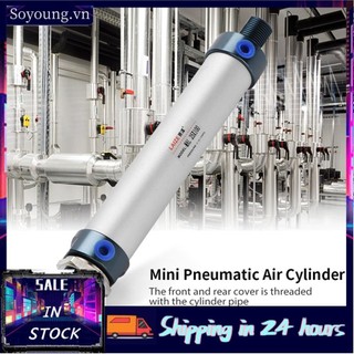 Soyoung Xi lanh khí nén một thanh tác động kép 25 mm lỗ khoan 100mm