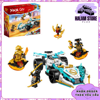 Đồ chơi lắp ráp Ninjago Dragons Rising 88081 Spinjitzu Race Car - Mô hình Ninja City Xe đua của Zane