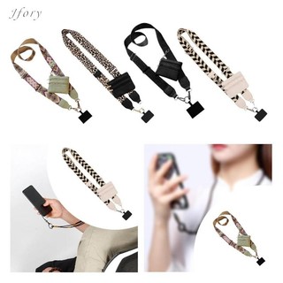 Dây đeo điện thoại Jfory có ví dây kéo xinh xắn