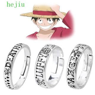 Hejiu Anime Nhẫn Trang Trí Cá Tính Quà Tặng Mở Nhẫn Khóa Ngón Tay Thiết Kế Hoạt Hình Unisex Trang Sức Phụ Kiện