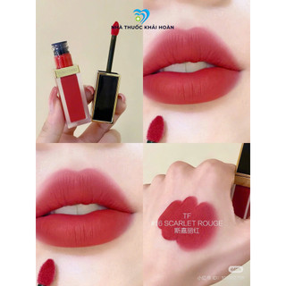 Tom Ford Lip Lacquer Luxe Matte - 16 Scarlet Rouge