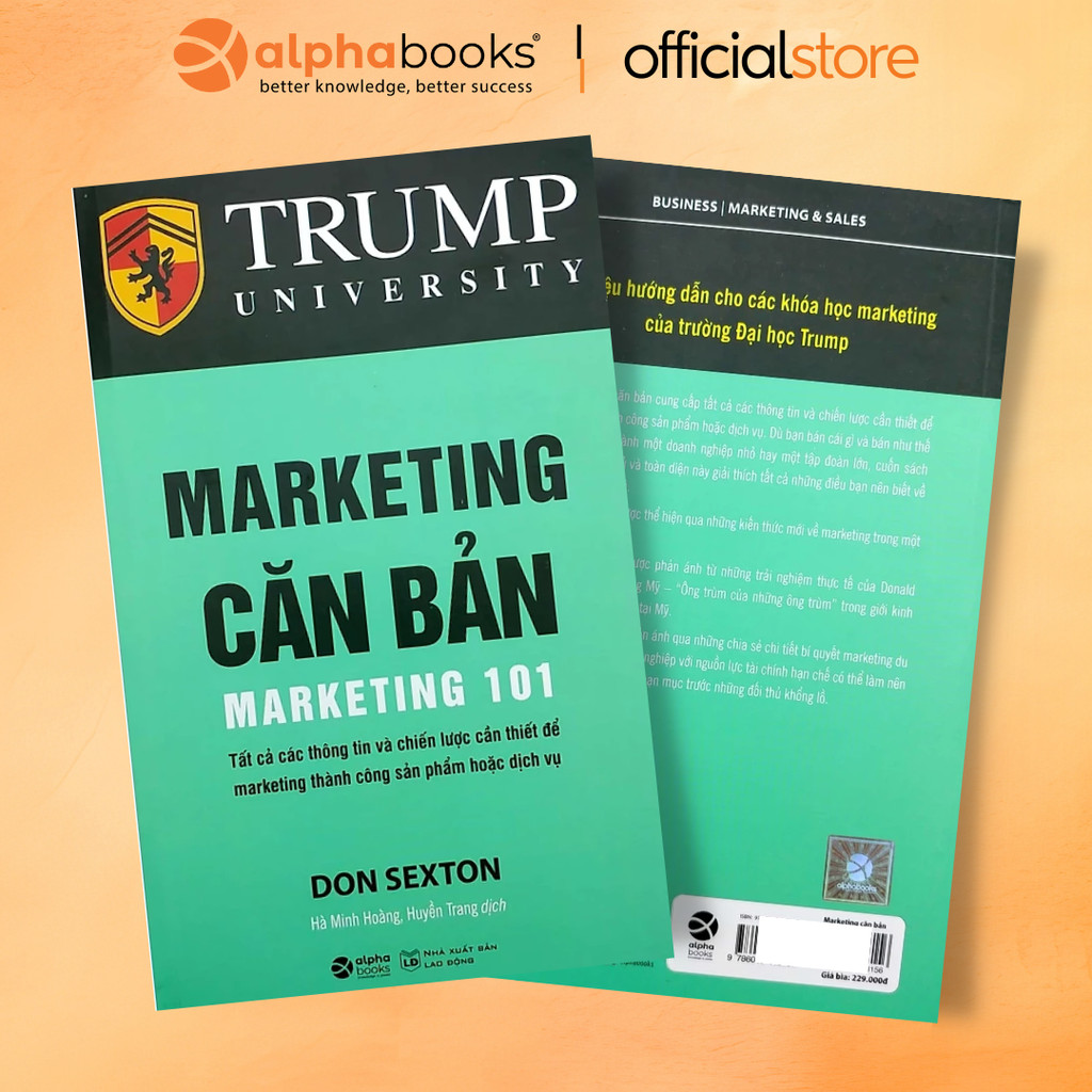 Sách - Marketing Căn Bản - Marketing 101: Tất Cả Các Thông Tin Và Chiến Lược Cần Thiết (Alpha Books)