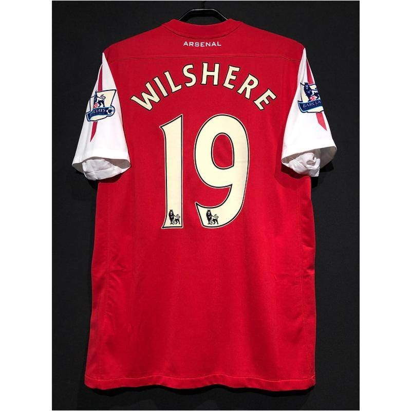 2011-12 Retro Jersey Arsenal Kỷ niệm 125 năm Robin van Persie 10 / / WILSHERE #19