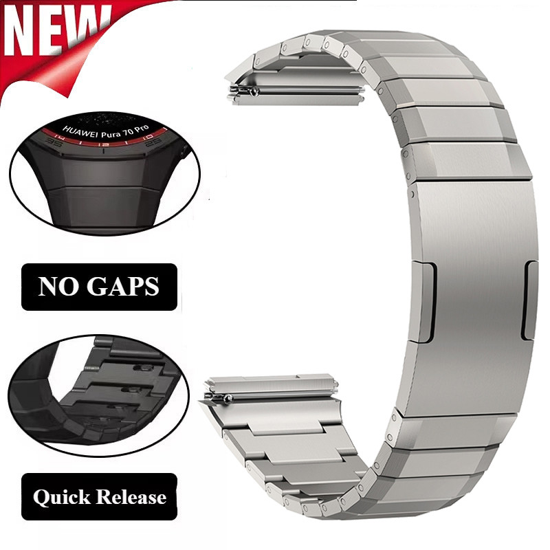 Dây đeo titan sang trọng Tương thích với vòng đeo tay kim loại Huawei Watch GT 5 Pro cho Huawei Watc