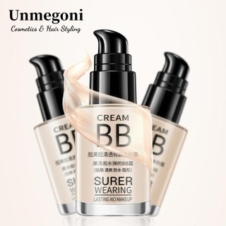 Kem BB UNMEGONI, Kem nền dạng lỏng mờ 3 màu lâu trôi, Dụng cụ trang điểm Kem dưỡng da mặt chống thấm nước Kiểm soát dầu Matte Concealer