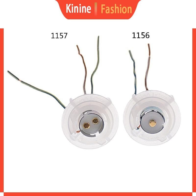 Kin 1156 1157 Phanh Dây Dây Kết Nối Bóng Đèn LED Giá Đỡ Ổ Cắm Adapter