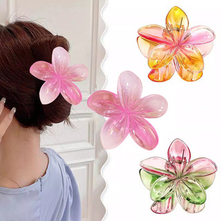 Ins Nhiều Màu Sắc Hoa Tóc Sáng Tạo Trong Suốt Chân Tóc Thời Trang Phụ Kiện Tóc Cô Gái Quà Tặng Tiếp Liệu