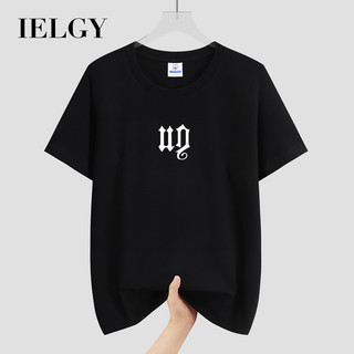 Áo thun Cotton nam IELGY in hình mùa hè Áo sơ mi đế rộng cỡ lớn