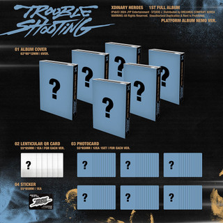 (PLATFORM ALBUM) Xdinary Heroes - Troubleshooting (1st full album)