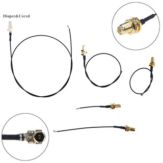 Diaper & cored u.fl sang sma nữ kết nối ăng-ten wifi 1.13 cáp đuôi lợn ipx đến dây sma yth
